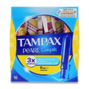 Tampax Pearl Compak Ταμπόν Regular 16 Τεμάχια