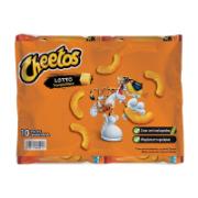 Cheetos Γαριδάκια Σνακ από Καλαμπόκι με Γεύση Τυρί 10x30 g 