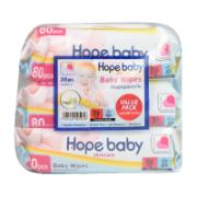 Hope Baby Μωρομάντηλα 3x80 Τεμάχια