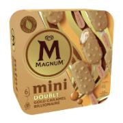 Magnum Μίνι Παγωτά Gold Caramel Billionaire με Καραμέλα 6x55 ml
