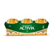 Activia Τραγανή Απόλαυση Επιδόρπιο Γιαουρτιού με Νιφάδες Δημητριακών 3x188 g