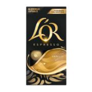 L’Or Καφές Εσπρέσο με Άρωμα Βανίλιας x10 Κάψουλες 52 g 