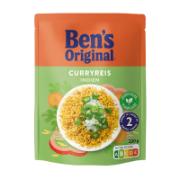 Ben’s Original Μακρύκοκκο Ρύζι στον Ατμό με Καρότα, Πιπεριές & Καρυκεύματα 220 g