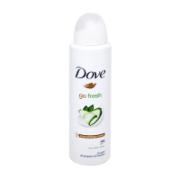 Dove Go Fresh Σπρέι Κατά της Εφίδρωσης με Άρωμα Αγγουριού 150 ml