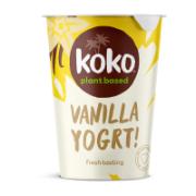Koko Dairy Free Εναλλακτική Αυθεντική Γεύση Γιαουρτιού με Βανίλια 400 g