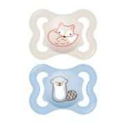 MAM Air Silicon Soother 2-6 Months 2 Pieces