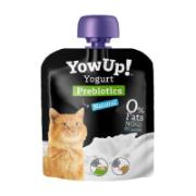Yow Up Yogurt Prebiotics Natural Συμπλήρωμα Διατροφής για Γάτες 85 g 2+ Μηνών