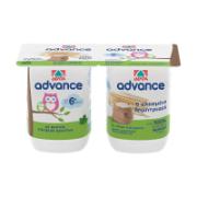 Delta Advance 5 Cereals Dessert Yoghurt 6+ Months 2x140 g