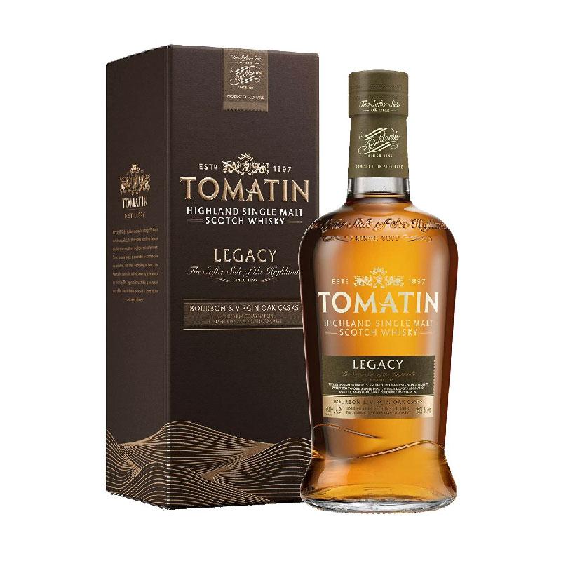 Legacy 43% ml Highland Scotch Tomatin 700 Single Whisky Malt