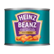 Heinz Baked Beanz In a Rich Tomato Sauce With Pork Sausages 200 g
