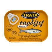 Trata Aegean Sea Sardines in Vegetable Oil with Smoke Flavouring 100 g