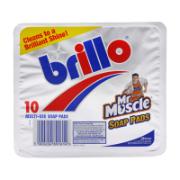 Brillo Cleaning Sponges with Soap 10 pcs
