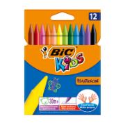 Bic Kids Colouring Crayons 12 Colours 30+ Months CE 