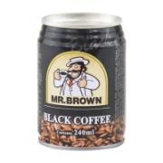 Mr Brown Ready to Drink Black Coffee with Sugar 240 ml