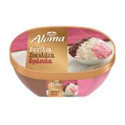Aloma Vanilla, Chocolate & Strawberry Ice Cream 2 L