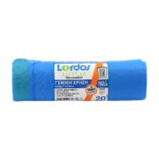 Lordos Blue Bags for General Use 75x80cm 20 Pieces