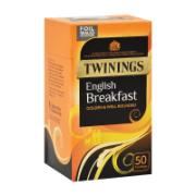 Twinings English Breakfast 50 Teabags 125 g