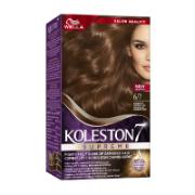 Wella Koleston Kit Permanent Hair Color Cream Chocolate Brown 6/7 142 ml