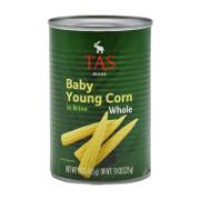 Tas Baby Young Whole Corn in Brine 425 g