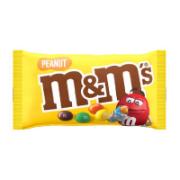 M&M's Milk Chocolate (48%) Covered Peanuts (24%) in a Sugar Shell  45 g