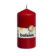 Bolsius Candle Red 120x58 mm