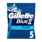Gillette Blue 2 Plus Razors 5 Pieces