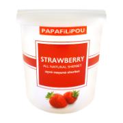 Papafilipou Strawberry Ice Cream Sherbet 850 ml