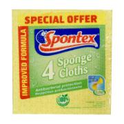 Spontex Sponge Cloths 3+1 Free