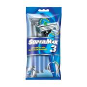 SuperMax Triple Blade Disposable Razors 5 pcs