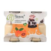 Biotos Bio Dessert Yoghurt with Apricot 2x125 g
