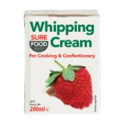 Sure Food Whipping Cream for Cooking & Confectionary 200 ml