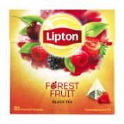 Lipton Forest Fruit Black Tea 20 Tea Bags 34 g