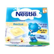 Nestlé Milk Dessert with Vanilla Flavour 6+ Months 4x100 g