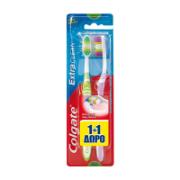 Colgate Toothbrush Extra clean Medium 1+1 Free