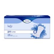 Tena Lady Super Incontinence Pads 15 Piece