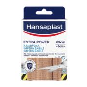 Hansaplast Extra Power Strips 10x6 cm 8 Pieces CE