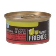 AB Family Friends Complete Cat Food Pate with Beef & Liver 85 g