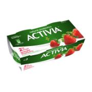 Activia Dessert Yogurt with Strawberry 2x200 g