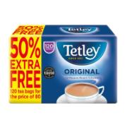 Tetley Black Tea 120 Tea Bags 375 g
