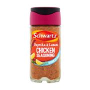 Schwartz Paprika & Lemon Chicken Seasoning Reduced Salt 43 g