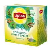 Lipton Morocco Mint & Spices Infusion 20 Tea Bags 40 g