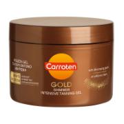 Carroten Gold Shimmer Intensive Tanning Gel with Shimmering Pearls 150 ml