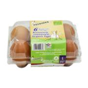 Petrides 6 Organic Eggs