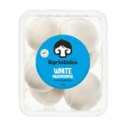 Kyriakides Prepacked White Mushrooms 250 g