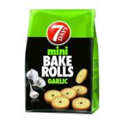 7Days Mini Bake Rolls Garlic Flavour 80 g