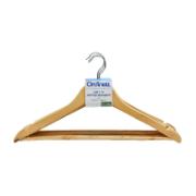 Ordinett 6 Clothes Hangers Wood-Lengo 45 cm