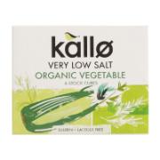Kallo Very Low Salt Organic Vegetable 6 Stock Cubes 60 g