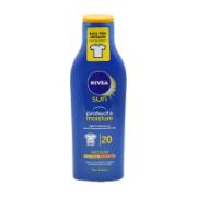 Nivea Sun Protect & Moisture Αντηλιακό Λοσιόν SPF20 200 ml