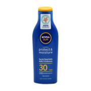 Nivea Αντηλιακή Λοτιόν Protect & Moisture SPF30 200 ml