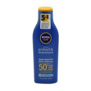 Nivea Sun Protect & Moisture Αντηλιακή Λοσιόν SPF50 200 ml